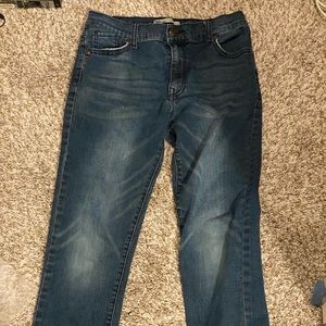 slim straight jeans